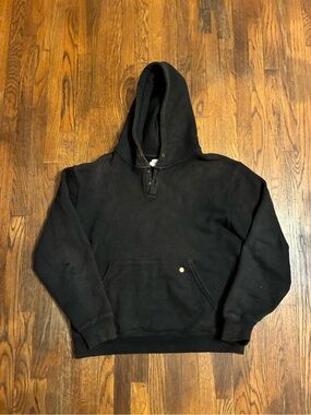 honor the gift black button noble hoodie size large